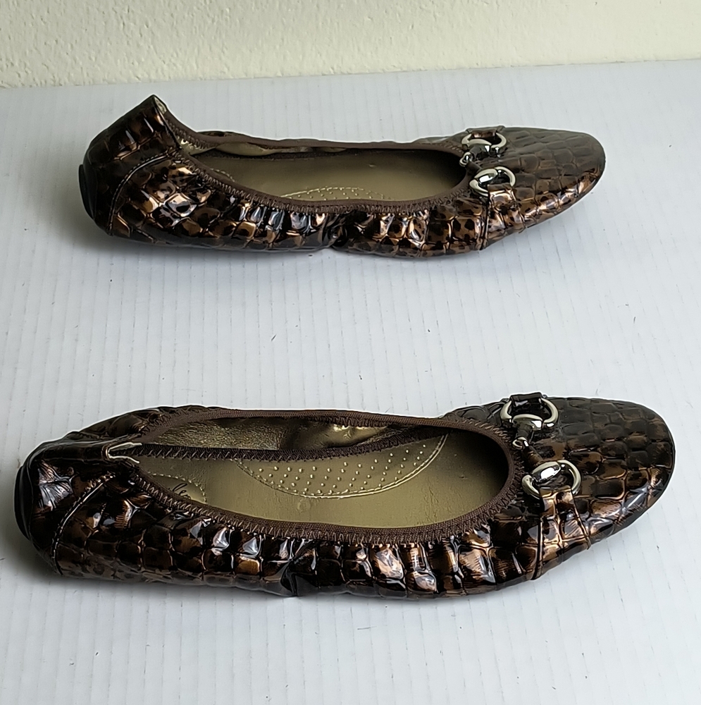 Soft Style by Hush Puppies Company Flats Ballet Shoes Women's 9.5 Casual Travel